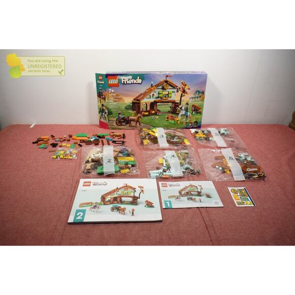 LEGO Friends Autumn's Horse Stable 41745 (Opened)* - Picture 1 of 13